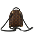 Mini Palm Springs Backpack, £1,200, Handbags, Brown, Canvas, Back view
